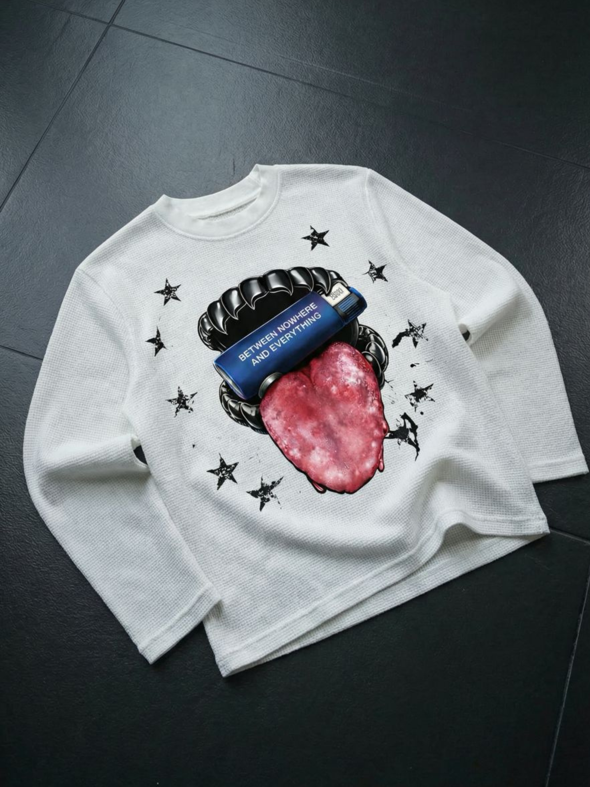 Cosmic Waffle Knit Tee
