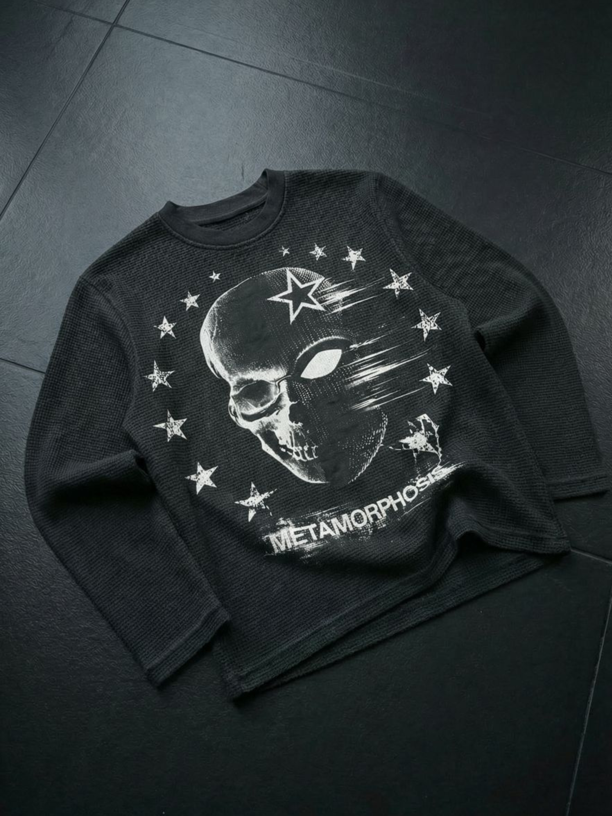 Metamorphosis Waffle Knit Tee