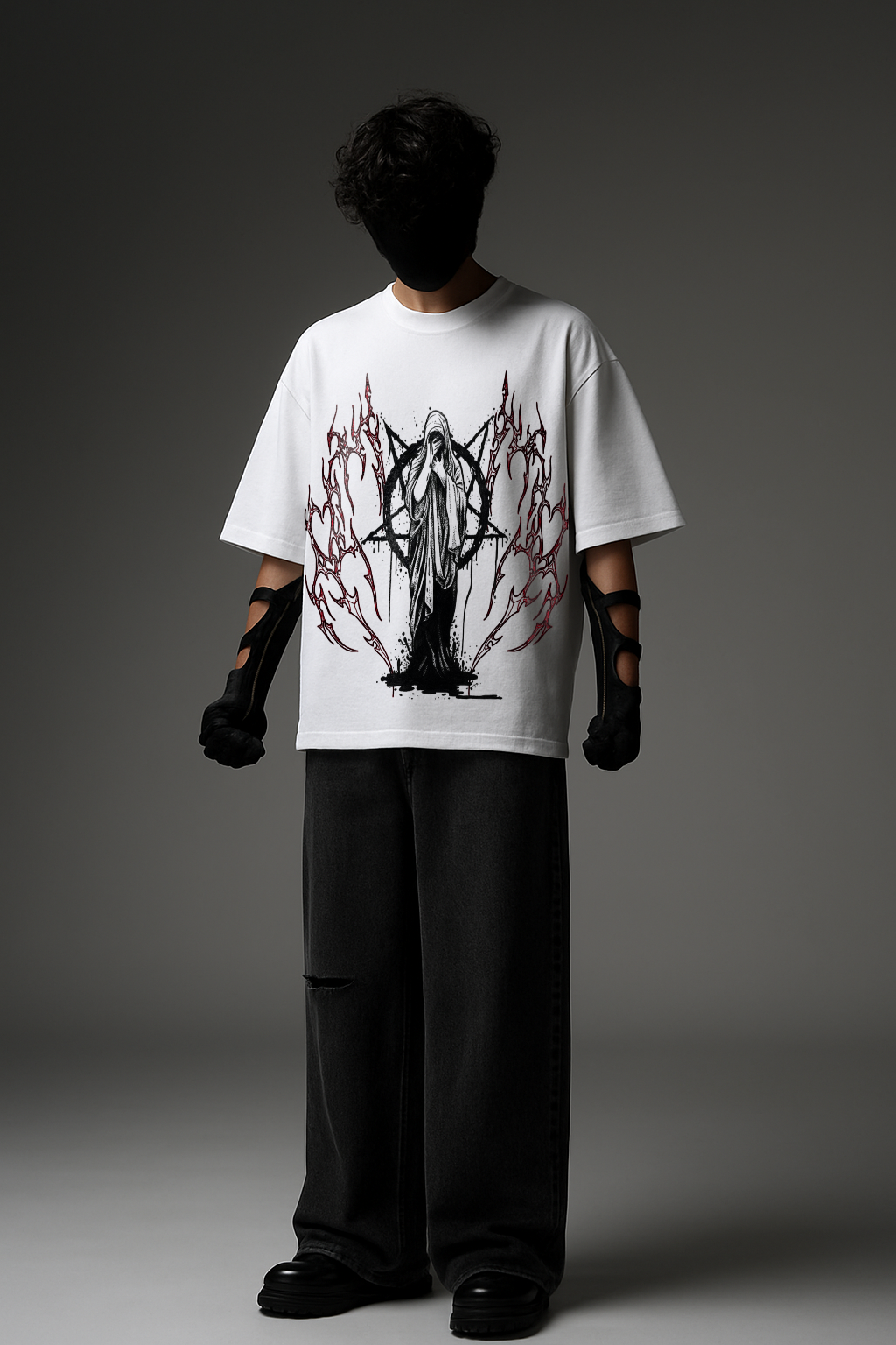 FALLEN PRAYER OVERSIZED TEE