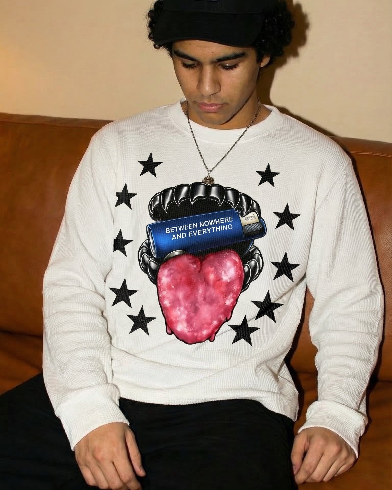 Cosmic Waffle Knit Tee