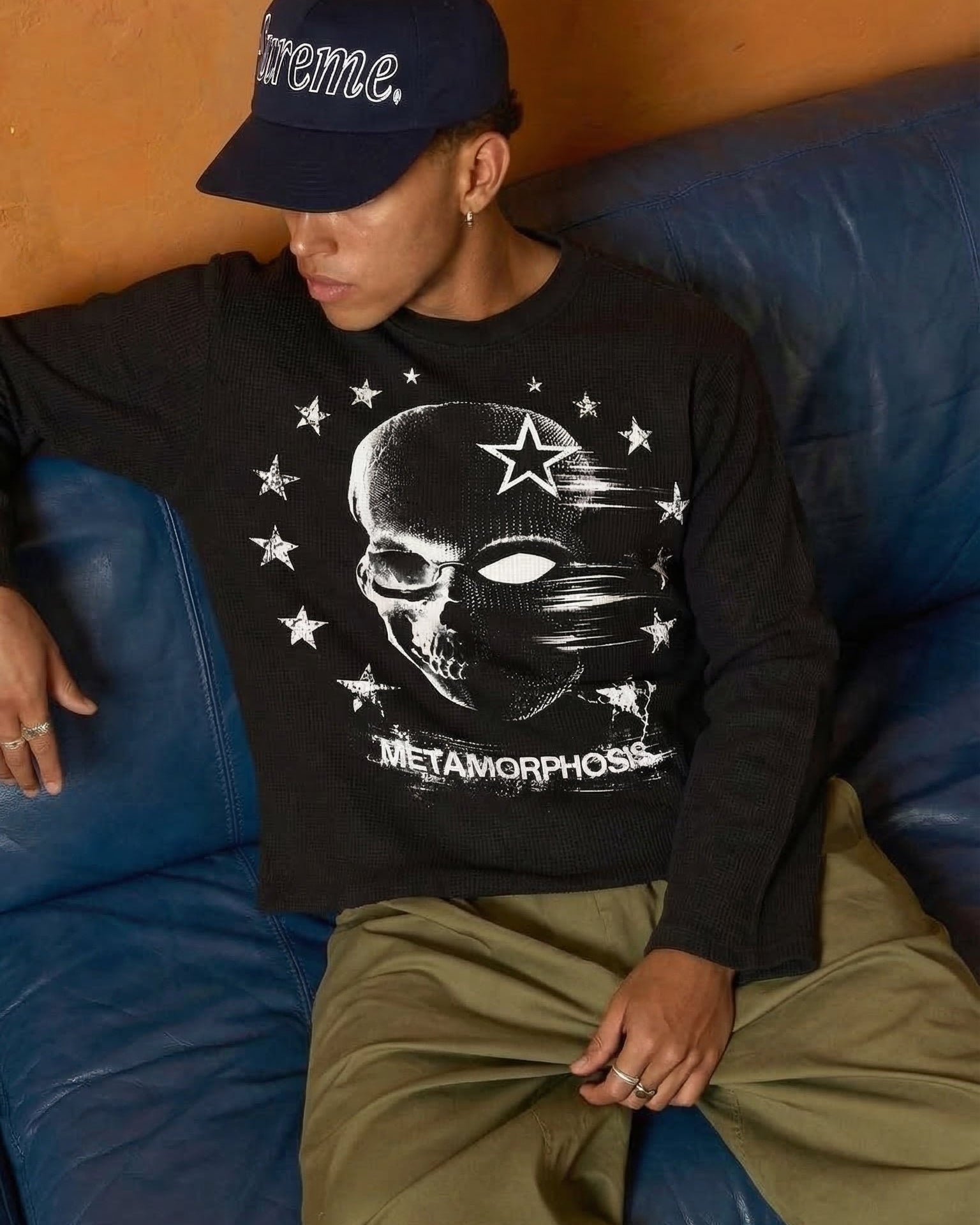 Metamorphosis Waffle Knit Tee