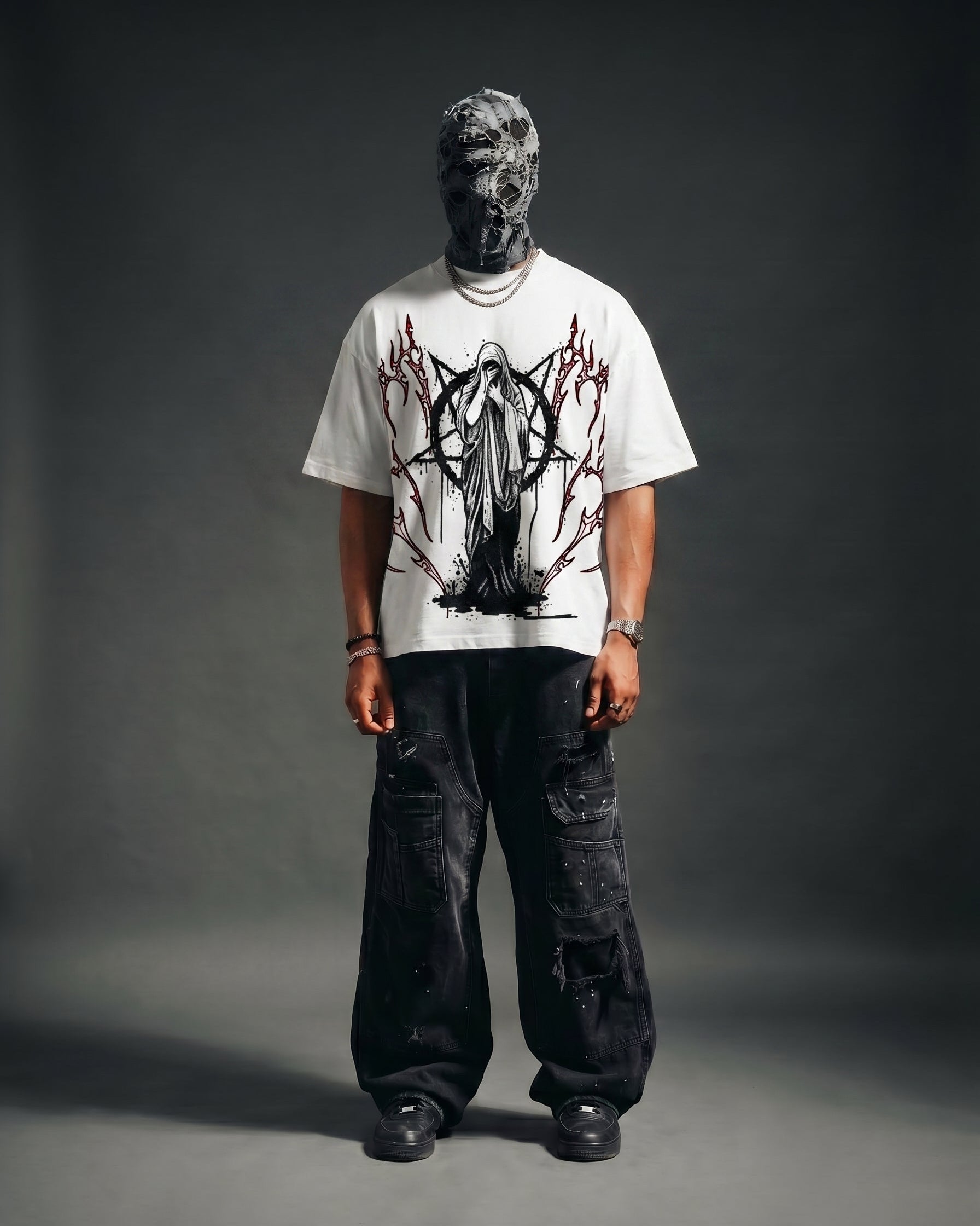 FALLEN PRAYER OVERSIZED TEE